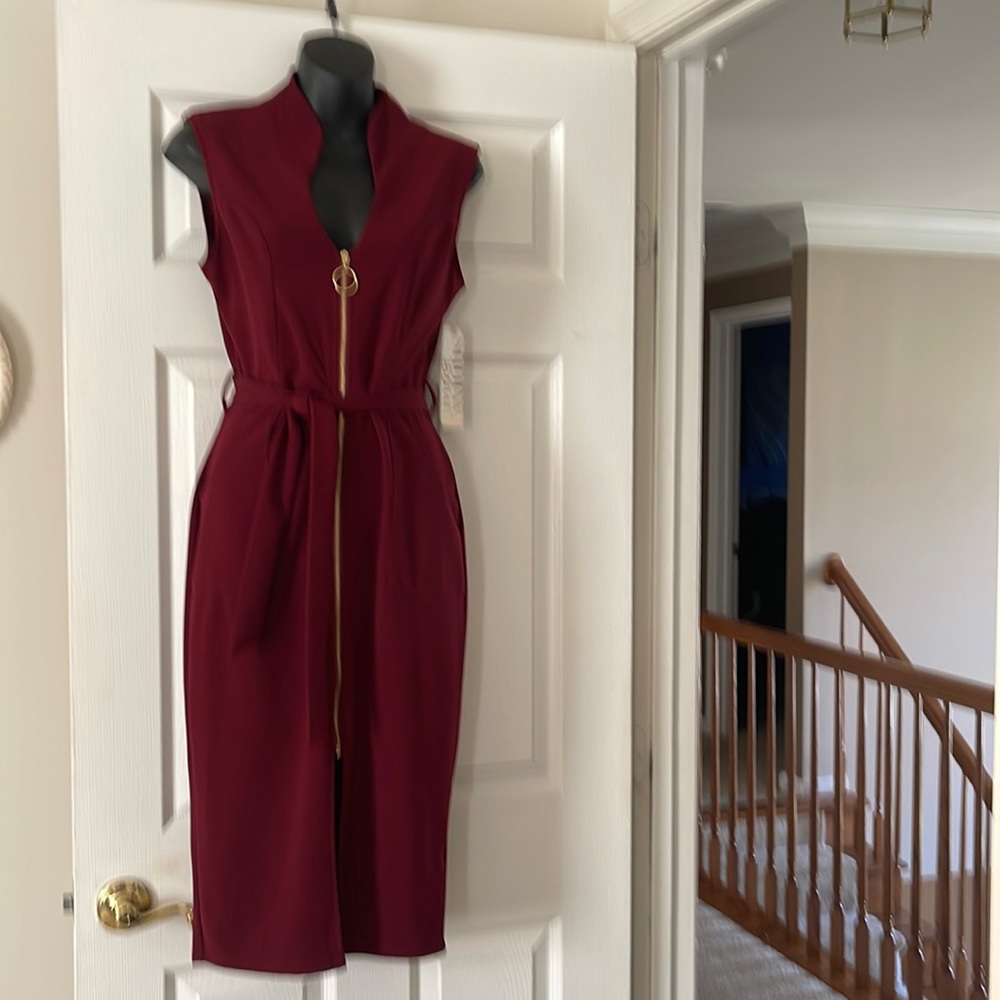 Burgundy Dress size Medium, NWT